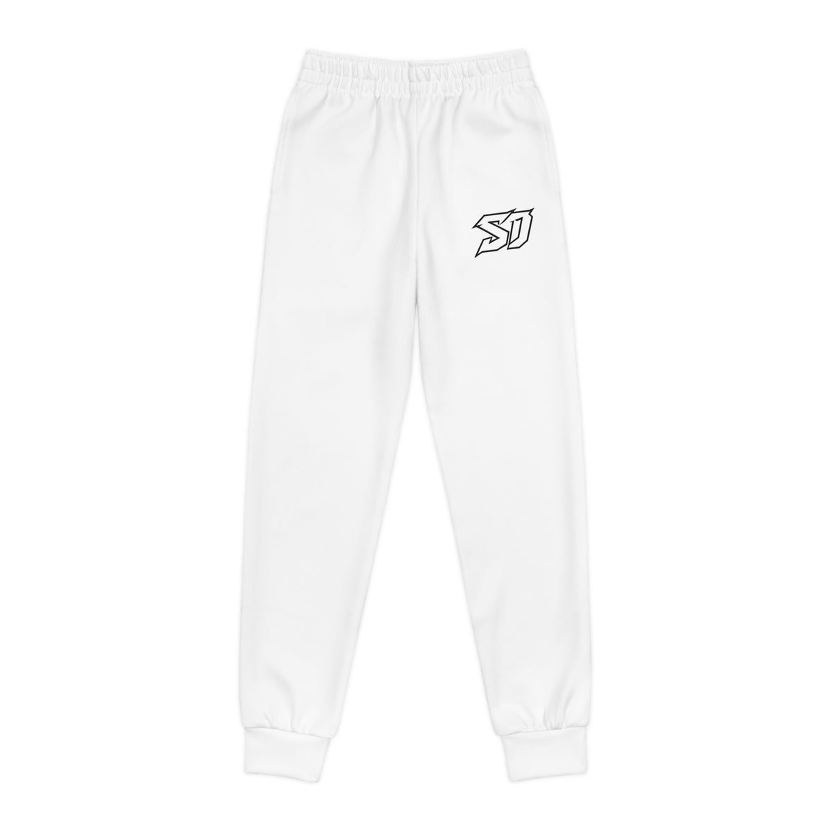 Youth Joggers — Sleek Statik Designs Logo Athletic Sweatpants