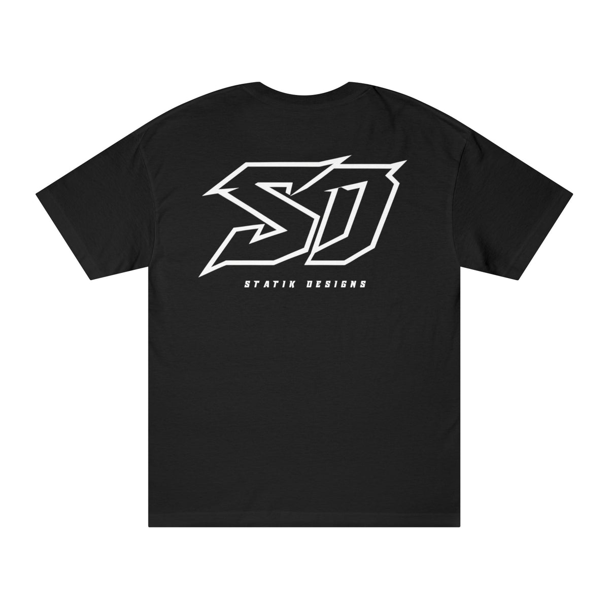 Statik Designs Streetwear T-Shirt | STATIK DESIGNS Graphic Tee Black