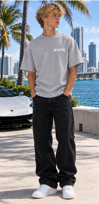 Statik Designs Washed T-Shirt