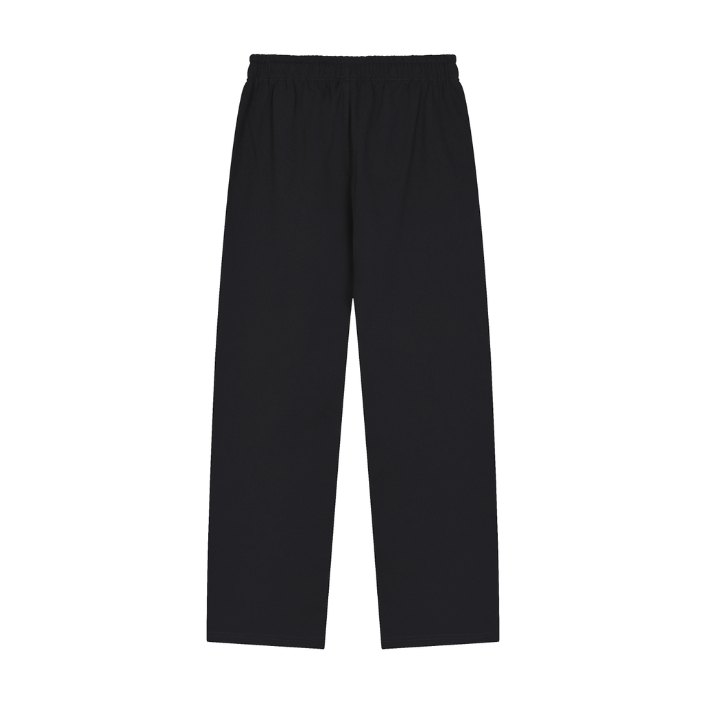 Statik Designs Black Straight Leg Sweatpants