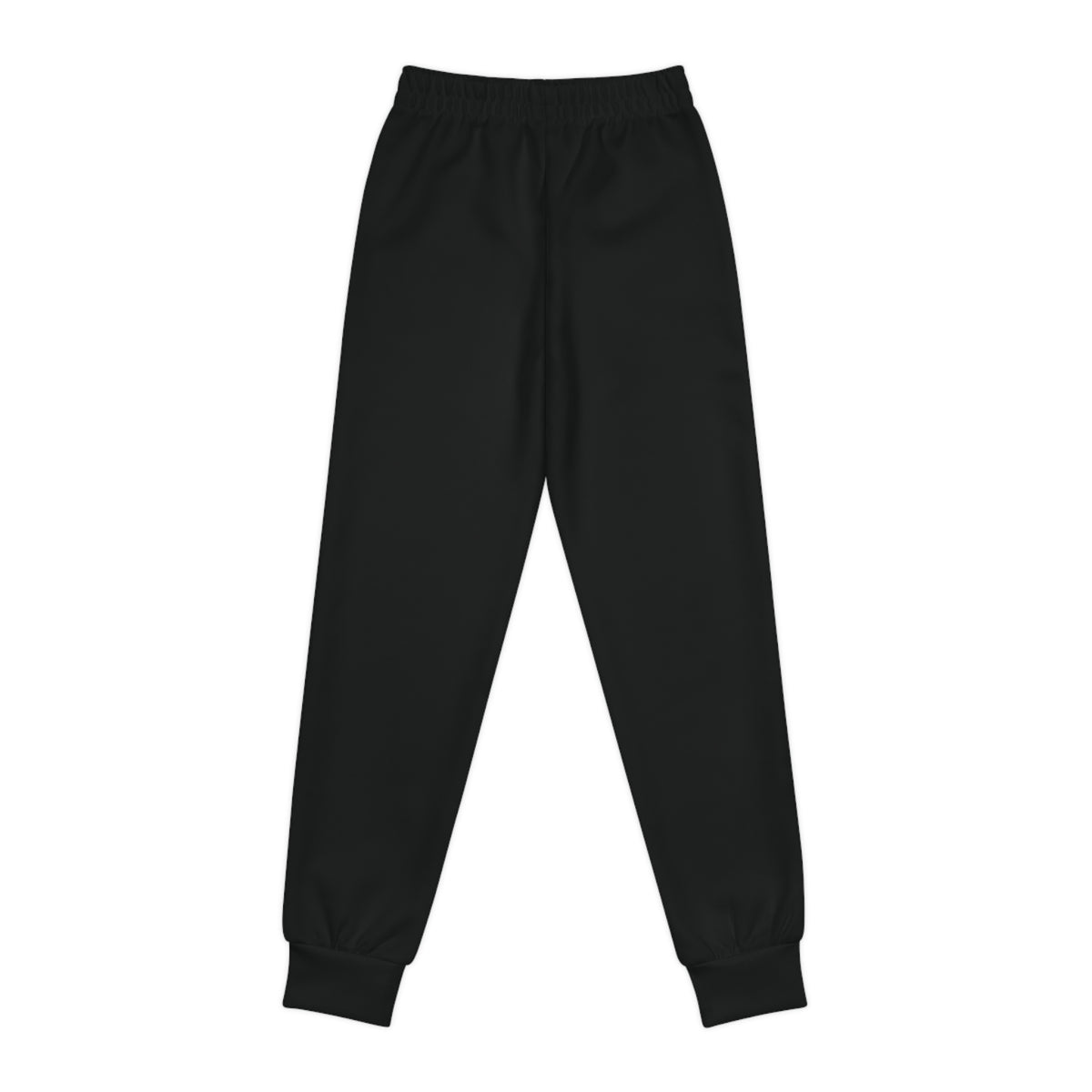 Youth Joggers — Sleek Statik Designs Black Athletic Sweatpants