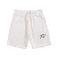 Statik Designs Essential Cotton Shorts White