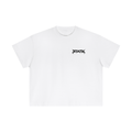 White Statik Designs Essential Cotton Boxy T-Shirt