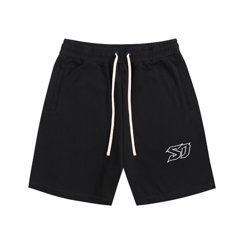 Statik Designs Essential Cotton Shorts Black
