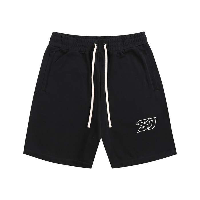 Statik Designs Essential Cotton Shorts Black