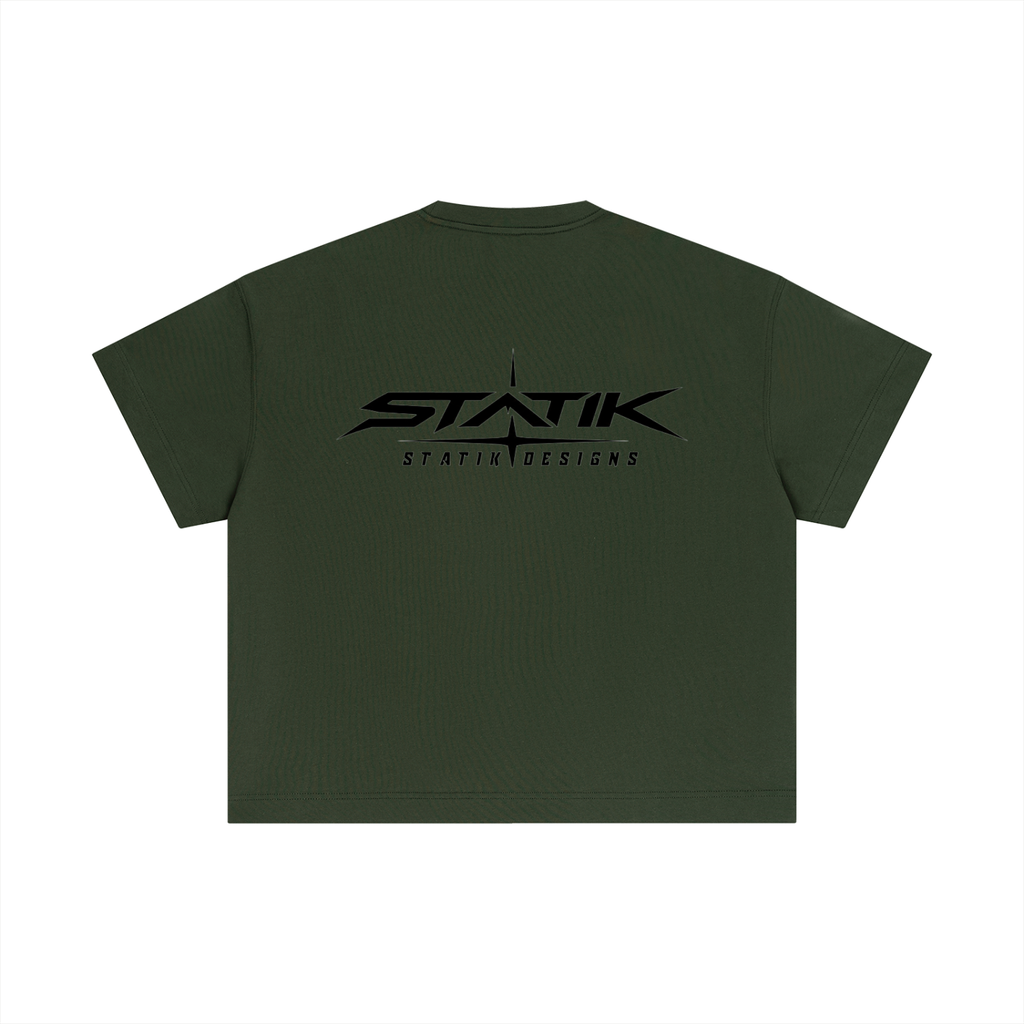 Colored Essential Boxy Tee