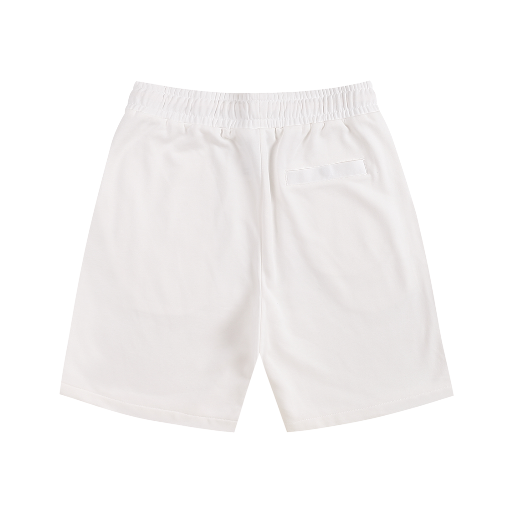 Statik Designs Essential Cotton Shorts White
