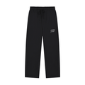 Statik Designs Black Straight Leg Sweatpants