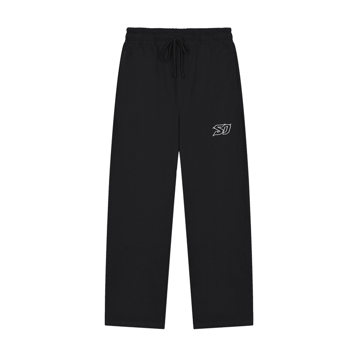 Statik Designs Black Straight Leg Sweatpants