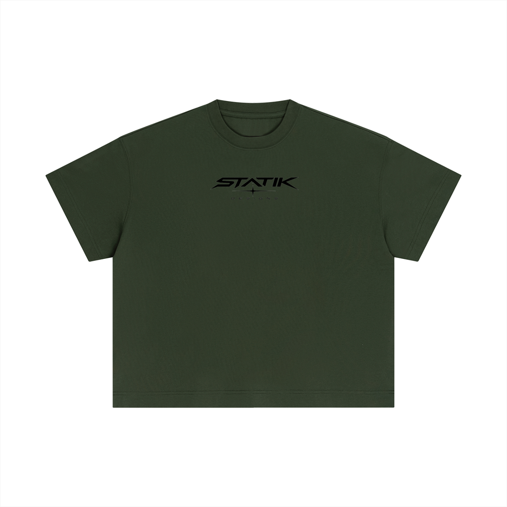 Colored Essential Boxy Tee